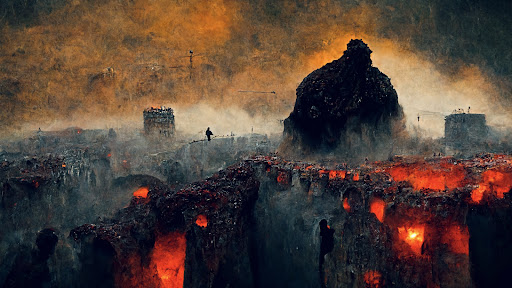 e157ed84-0f32-4f87-93a8-74f1b3966592-moise-close-up-Camera-low-angle-view-clos-up-on-rock-and-lava-giant-walking-under-city-making-lava-magma-i.jpg